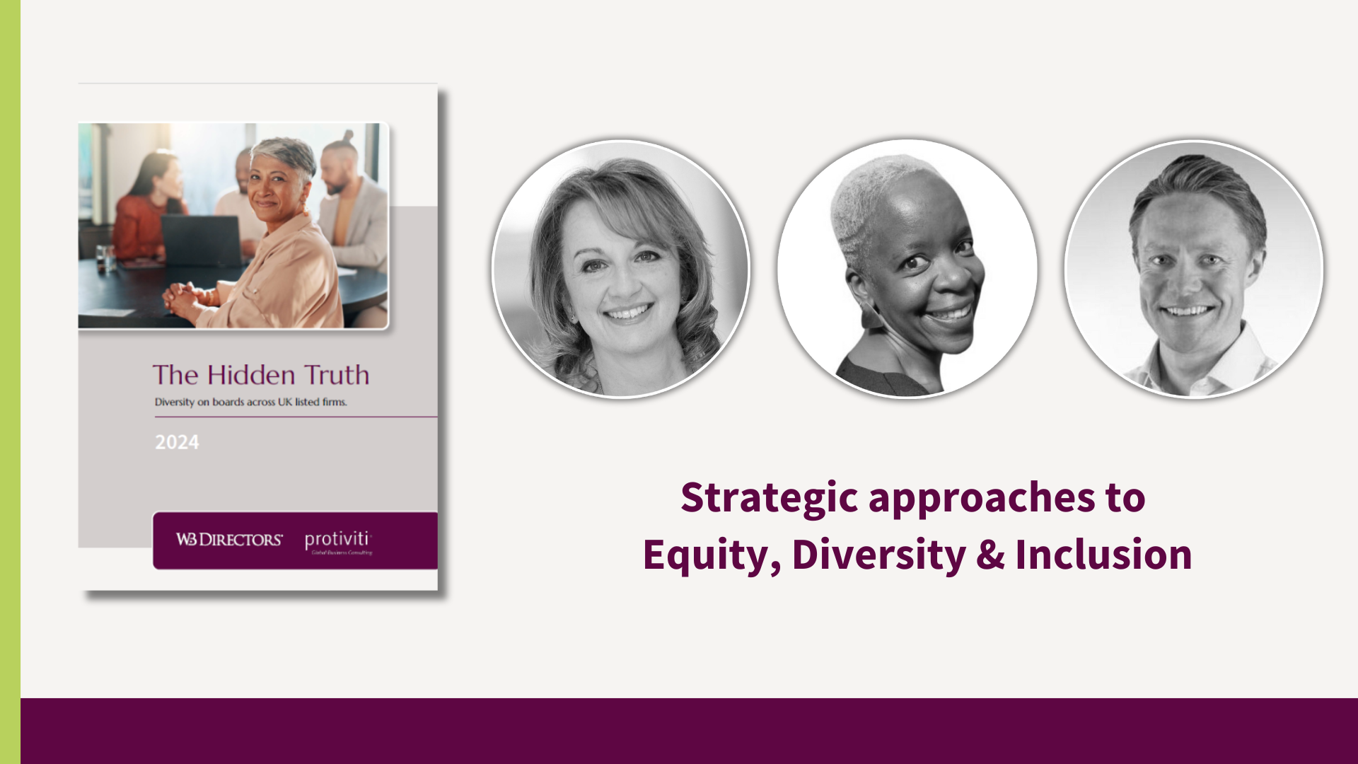 Strategic Approaches to Equity, Diversity & Inclusion